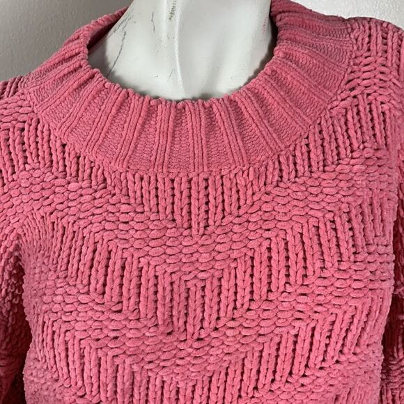 Womens POL chenille sweater size medium M soft cozy plush - Picture 4 of 10